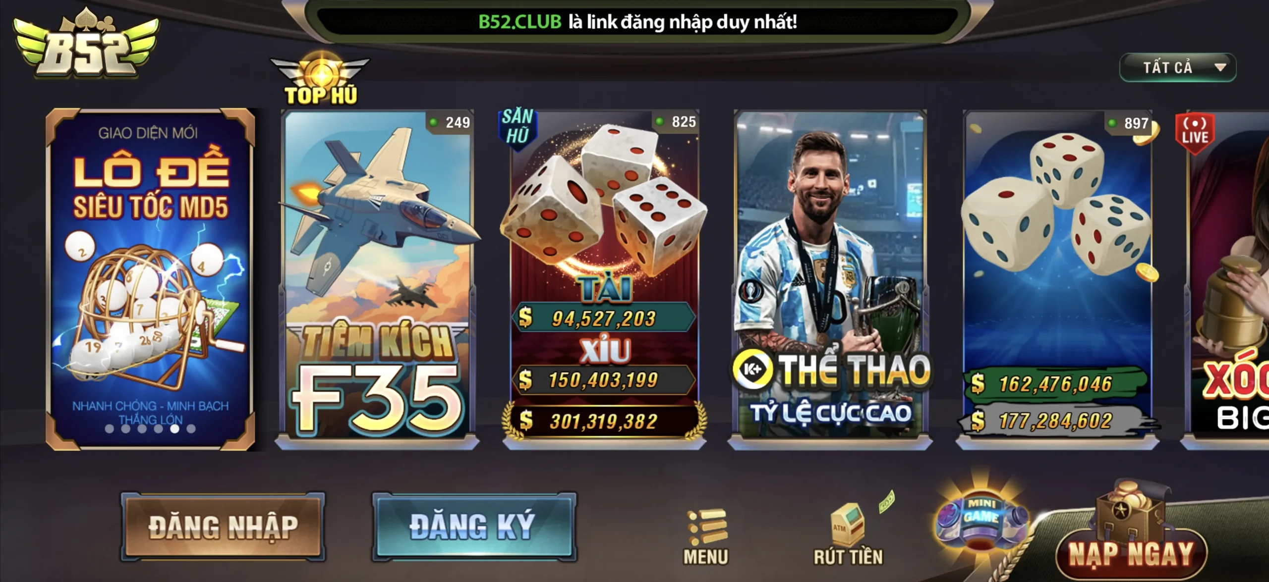Trang game chính thức